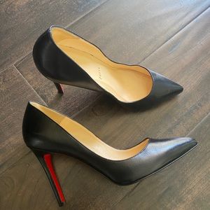 Like New Christian Louboutin Pigalle Pumps 85mm